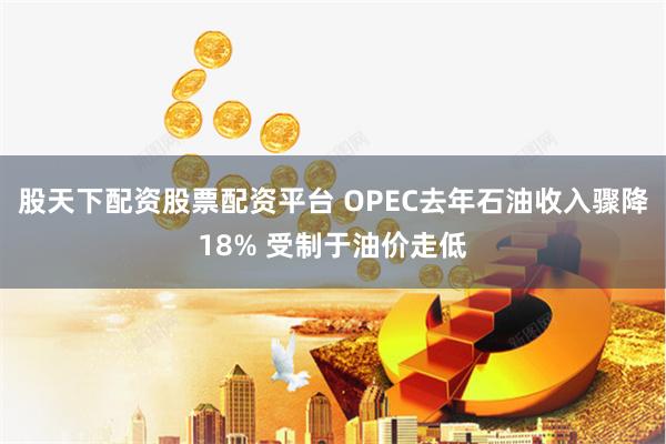 股天下配资股票配资平台 OPEC去年石油收入骤降18% 受制于油价走低